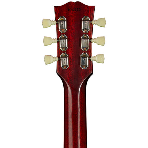 Gibson Custom Murphy Lab 1960 Les Paul Standard Reissue Ultra Light Aged Electric Guitar Wide Tomato Burst - musicians--Friend