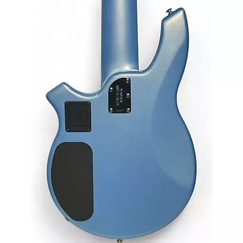 Used Ernie Ball Music Man Bongo 6 String Sky Blue Electric Bass Guitar Sky Blue - musicians--Friend