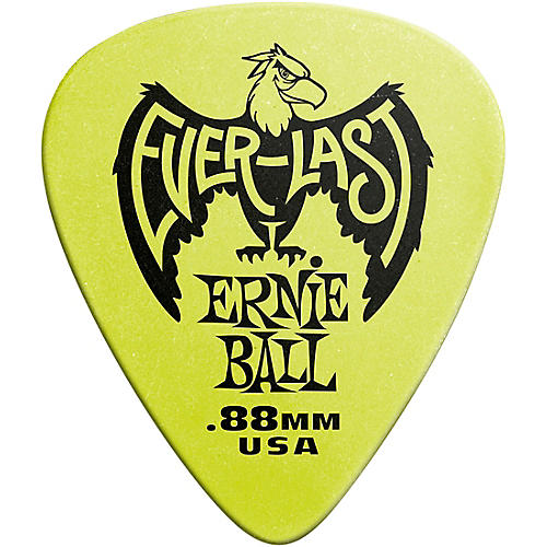Ernie Ball Everlast Delrin Picks 12 Pack .88 mm 12 Pack - musicians--Friend