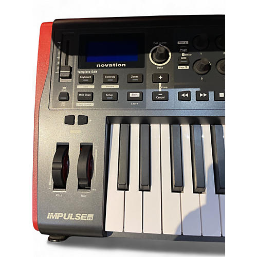 Used Novation Impulse 25 Key MIDI Controller - musicians--Friend