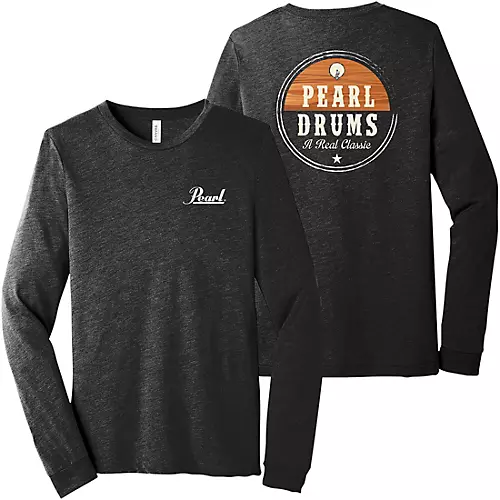 Pearl Bella + Canvas Unisex Triblend Long Sleeve T-Shirt XX Large - musicians--Friend