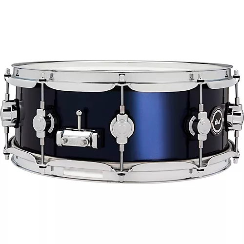 DW DWe Wireless Acoustic/Electronic Convertible Snare Drum 14 x 5 in. Lacquer Custom Specialty Black Cherry Metallic - musicians--Friend