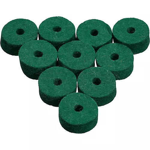 Ahead Wool Cymbal Felt 10-Pack Red - musicians--Friend