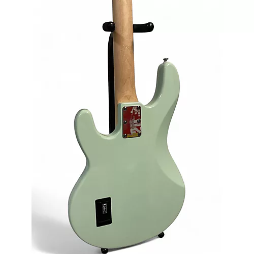 Used Sterling by Music Man Stingray Seafoam Green Electric Bass Guitar Seafoam Green - musicians--Friend