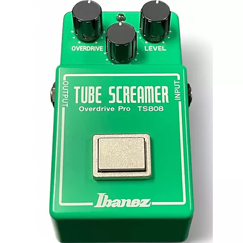 Used Ibanez TS808 Reissue Tube Screamer Distortion Effect Pedal - musicians--Friend