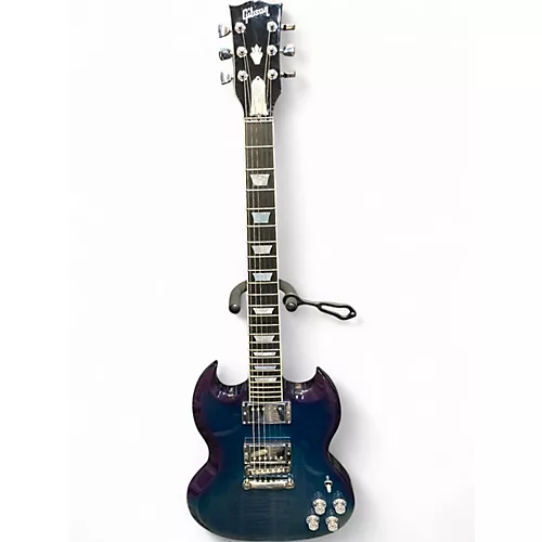 Used Gibson SG Standard HP Blueberry Fade Solid Body Electric Guitar Blueberry Fade - musicians--Friend