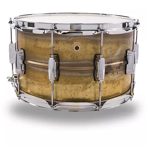 Ludwig Raw Brass Snare Drum 14 x 6.5 in. - musicians--Friend