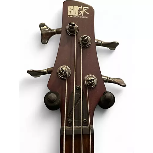 Used Ibanez SR500 Natural Electric Bass Guitar Natural - musicians--Friend