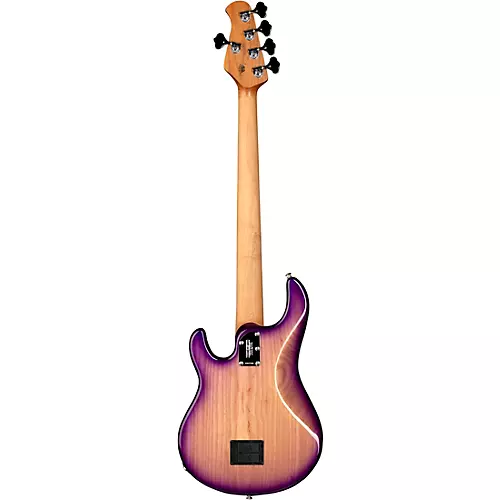 Ernie Ball Music Man StingRay5 Special H 5-String Electric Bass Guitar Black and Chrome - musicians--Friend