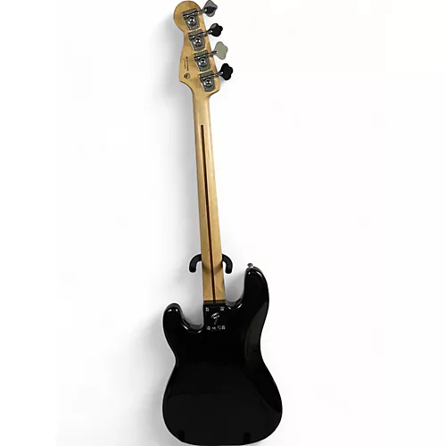 Used 2021 Fender Player Precision Bass Black Electric Bass Guitar Black - musicians--Friend