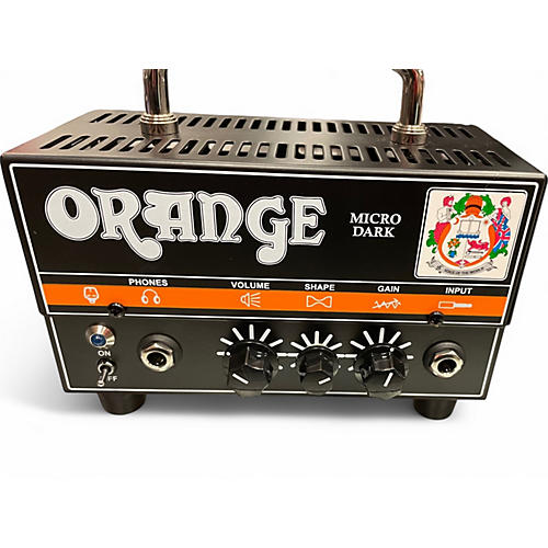 Used Orange Amplifiers Micro Dark 20W Tube Guitar Amp Head - musicians--Friend