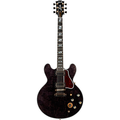 Gibson Custom B.B. King Lucille Legacy Semi-Hollow Electric Guitar Transparent Ebony - musicians--Friend