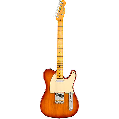 Fender American Professional II Roasted Pine Telecaster Electric Guitar Sienna Sunburst - musicians--Friend