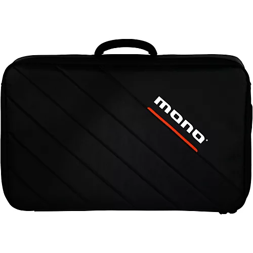 MONO Pedalboard Rail and Stealth Club Accessory Case Large Black - musicians--Friend