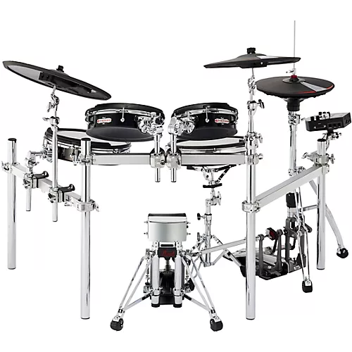 Pearl e/MERGE e/TRADITIONAL Electronic Drum Set Powered by KORG Jet Black - musicians--Friend