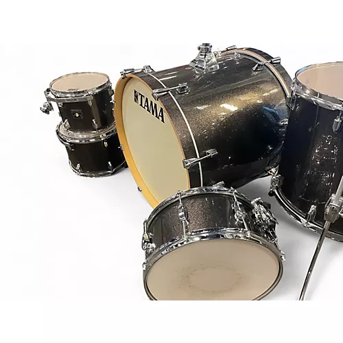 Used TAMA 5 Piece Superstar BROWN SPARKLE Drum Kit BROWN SPARKLE - musicians--Friend