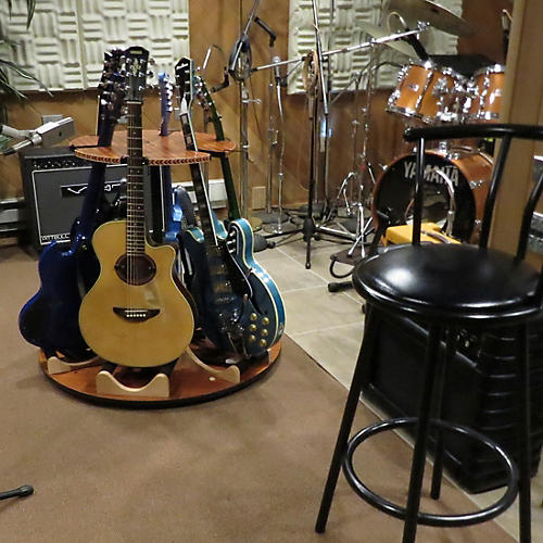 A&S Crafted Products Carousel Deluxe Multi Guitar Stand - musicians--Friend