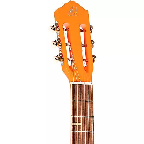 Ortega Gaucho Parlor Classical Guitar Orange - musicians--Friend