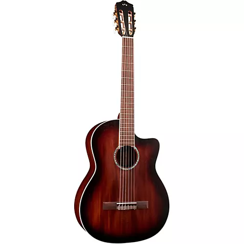 Cordoba C4-CE Classical Acoustic-Electric Guitar Antique Charcoal Burst - musicians--Friend