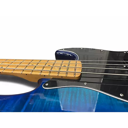 Used Fender Player Jazz Bass Blue Electric Bass Guitar Blue - musicians--Friend