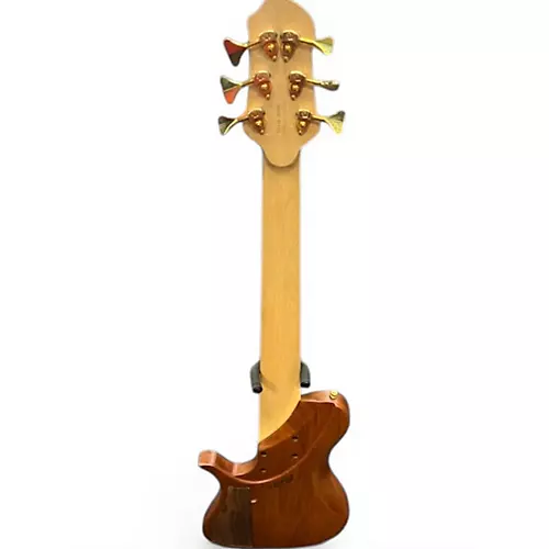 Used 2024 Utera Guitars Elegance 6 String Natural Electric Bass Guitar Natural - musicians--Friend