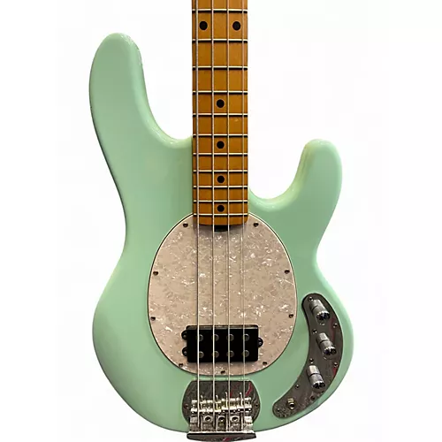 Used Sterling by Music Man Ray4 Mint Green Electric Bass Guitar Mint Green - musicians--Friend