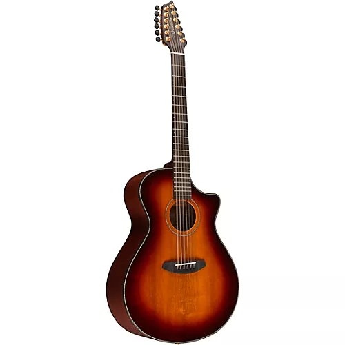 Breedlove Oregon All-Myrtlewood 12-String Cutaway Concerto Acoustic-Electric Guitar Old Fashioned - musicians--Friend