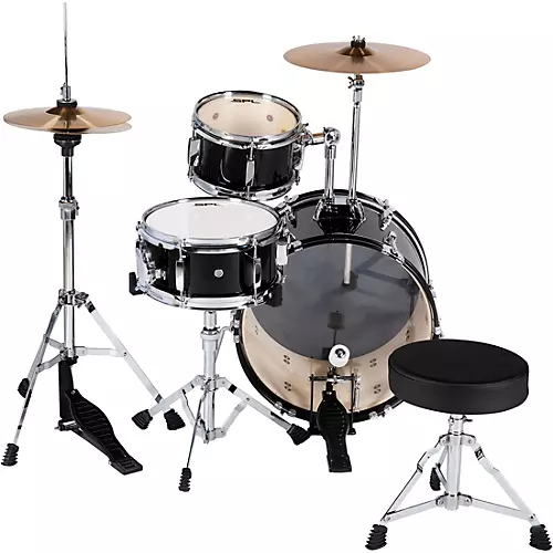 Sound Percussion Labs Lil' Kicker 3-Piece Junior Drum Set Black - musicians--Friend
