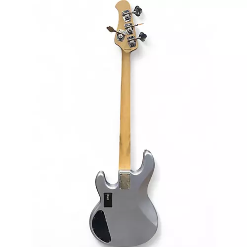 Used Ernie Ball Music Man Stingray SUB Bass Silver Sparkle Electric Bass Guitar Silver Sparkle - musicians--Friend