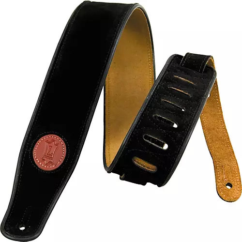 Levy's Soft Suede Guitar Strap Brown - musicians--Friend