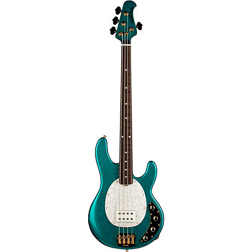 Ernie Ball Music Man StingRay Special H Electric Bass Guitar Black and Chrome - musicians--Friend