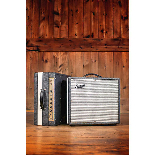 Open-Box Supro 1695T Black Magick 25W 1x12 Tube Guitar Combo Amp Condition 1 - Mint - musicians--Friend
