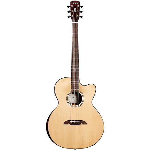 Alvarez ABT710 Elite Baritone Acoustic-Electric Guitar Natural - musicians--Friend