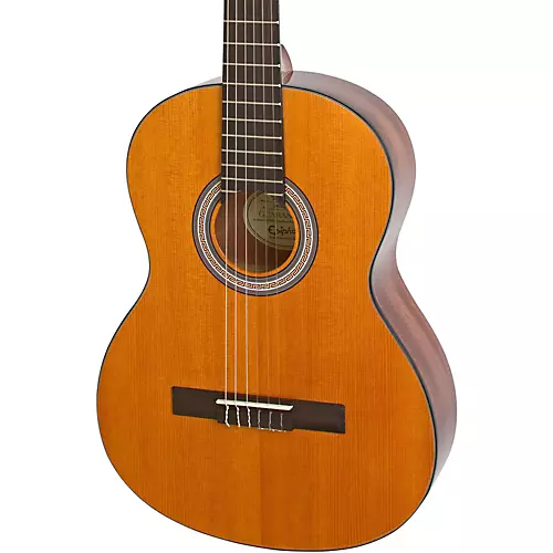 Epiphone E1 Classical Nylon-String Acoustic Guitar Antique Natural - musicians--Friend