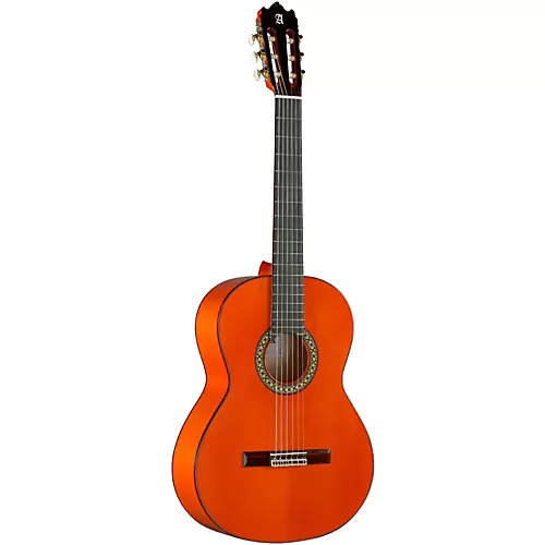 Alhambra 4 F Flamenco Acoustic Guitar Gloss Natural - musicians--Friend