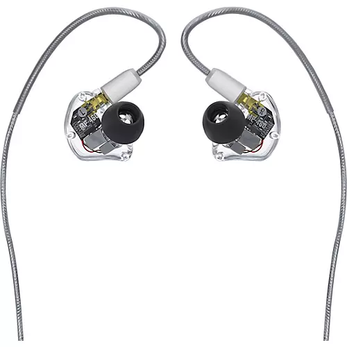 Mackie MP-460 In-Ear Monitors With Quad Balanced Armature Clear - musicians--Friend