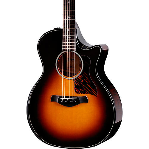 Taylor 514ce Builder's Edition Grand Auditorium Acoustic-Electric Guitar Natural - musicians--Friend
