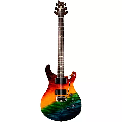 PRS Private Stock Custom 24-08 With Curly Maple Top Figured Mahogany Back and Neck, Brazilian Rosewood Fretboard, Pattern Regular Neck Shape Electric Guitar Darkside Cross Fade - musicians--Friend