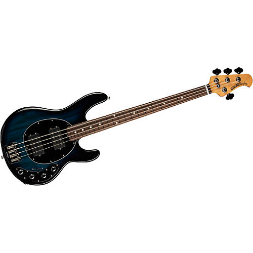 Ernie Ball Music Man StingRay Special HH Electric Bass Guitar Black and Chrome - musicians--Friend
