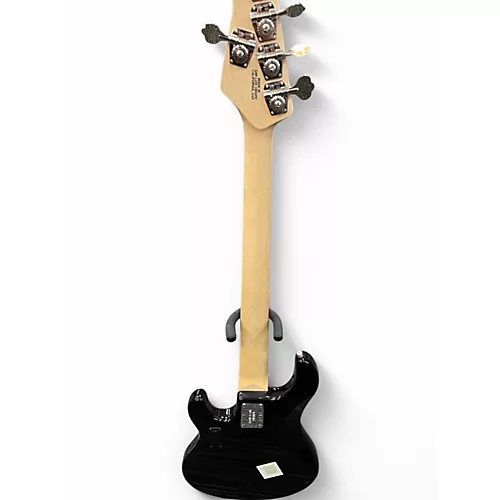 Used Ernie Ball Music Man Stingray 5 H BLACK Electric Bass Guitar BLACK - musicians--Friend