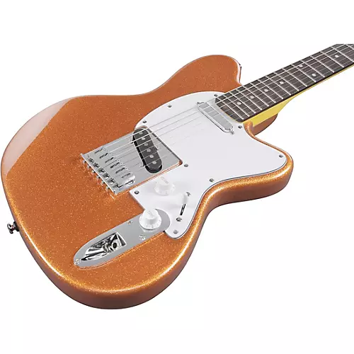 Ibanez Yvette Young Signature Electric Guitar Orange Cream Sparkle - musicians--Friend