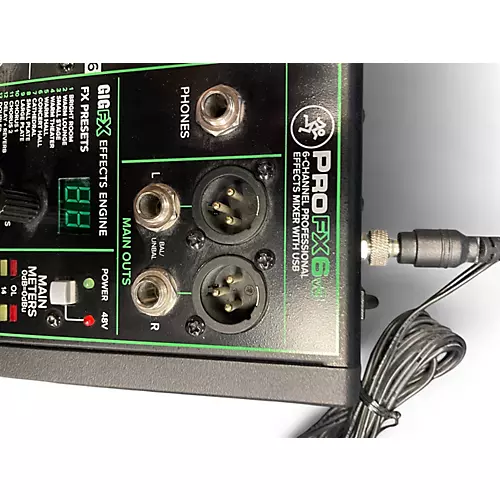 Used Mackie PROFX6V3 Unpowered Mixer - musicians--Friend