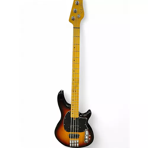 Used Schecter Guitar Research CV 4 3 Color Sunburst Electric Bass Guitar 3 Color Sunburst - musicians--Friend