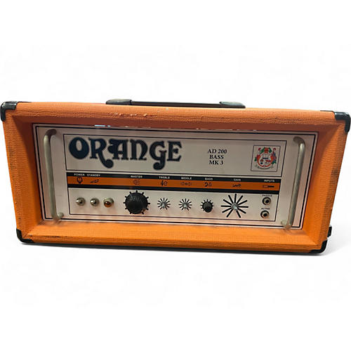 Used Orange Amplifiers AD200B 200W Tube Bass Amp Head - musicians--Friend