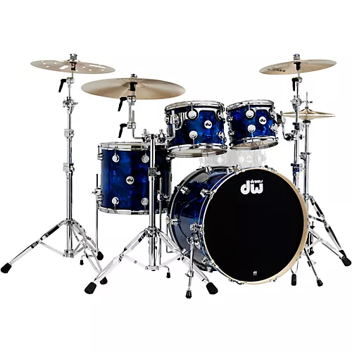 DW SSC Collectors Series 4-Piece Satin Oil Shell Pack With 22