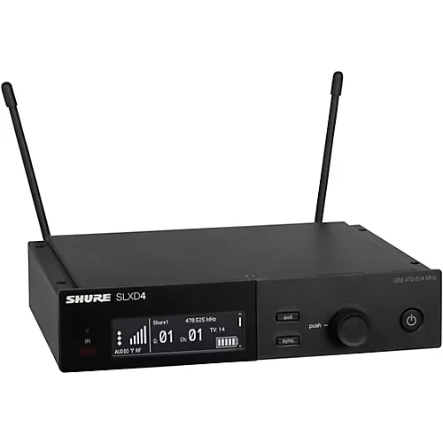 Shure SLXD14/85M Single Bodypack System With WL185M Lavalier Band J52 - musicians--Friend