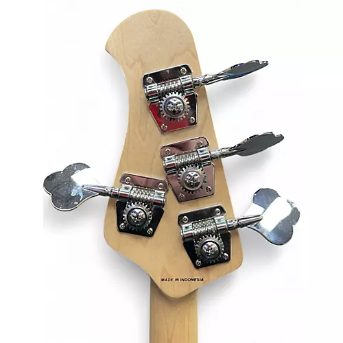 Used Sterling by Music Man Ray4 HH Chopper Blue Electric Bass Guitar Chopper Blue - musicians--Friend