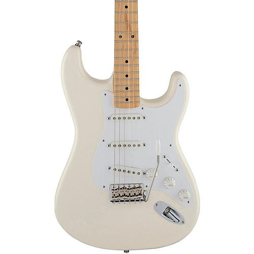 Fender Artist Series Jimmie Vaughan Tex-Mex Stratocaster Electric Guitar Olympic White - musicians--Friend