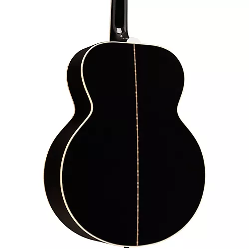 Gibson SJ-200 Custom Acoustic-Electric Guitar Ebony - musicians--Friend