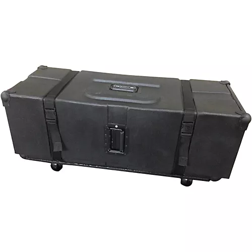 Humes & Berg Enduro Hardware Case with Casters on the Long Side Black 45.5 in. - musicians--Friend